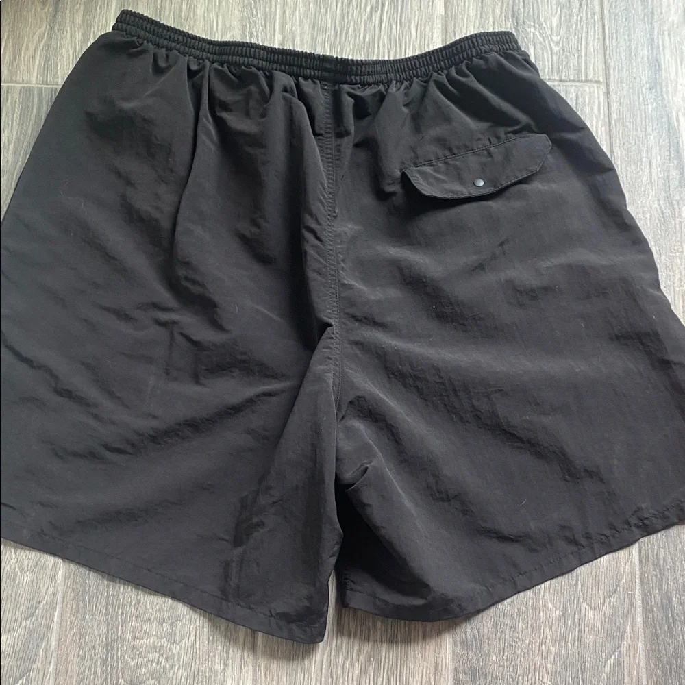 Patagonia Black Elastic Waist Swim Shorts Patagonia Baggies Shorts 6” XL